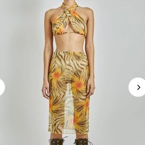 Kim Shui Sheer Mesh Tropic Set